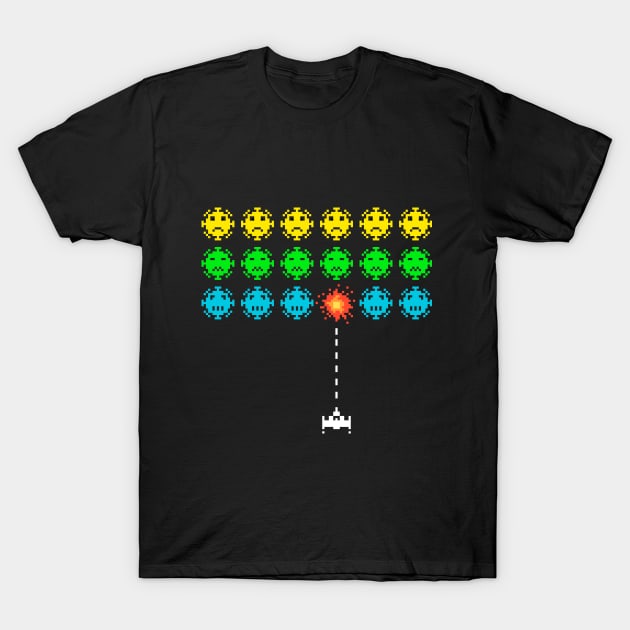 Covid-19 invaders T-Shirt by Olipix